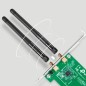 TP-Link TL-WN881ND Netværksadapter PCI Express 2.0 x1 300Mbps TP-Link TL-WN881ND Netværksadapter PCI Express 2.0 x1 300Mbps